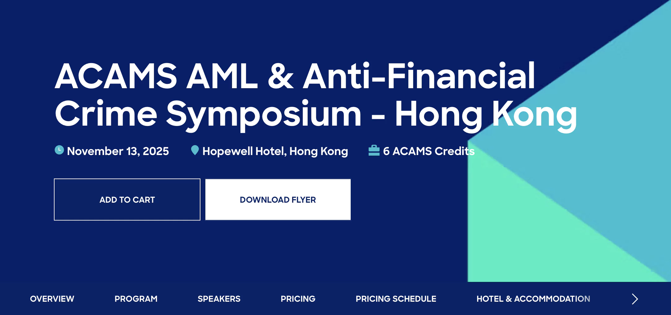 Meet IMTF at the ACAMS Hong Kong Symposium 2025